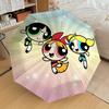 1pc Powerpuff Girls, Friendship Themed High-quality Umbrella,Automatic Opening and Closing Umbrella,Multi-functional Umbrella G0811205