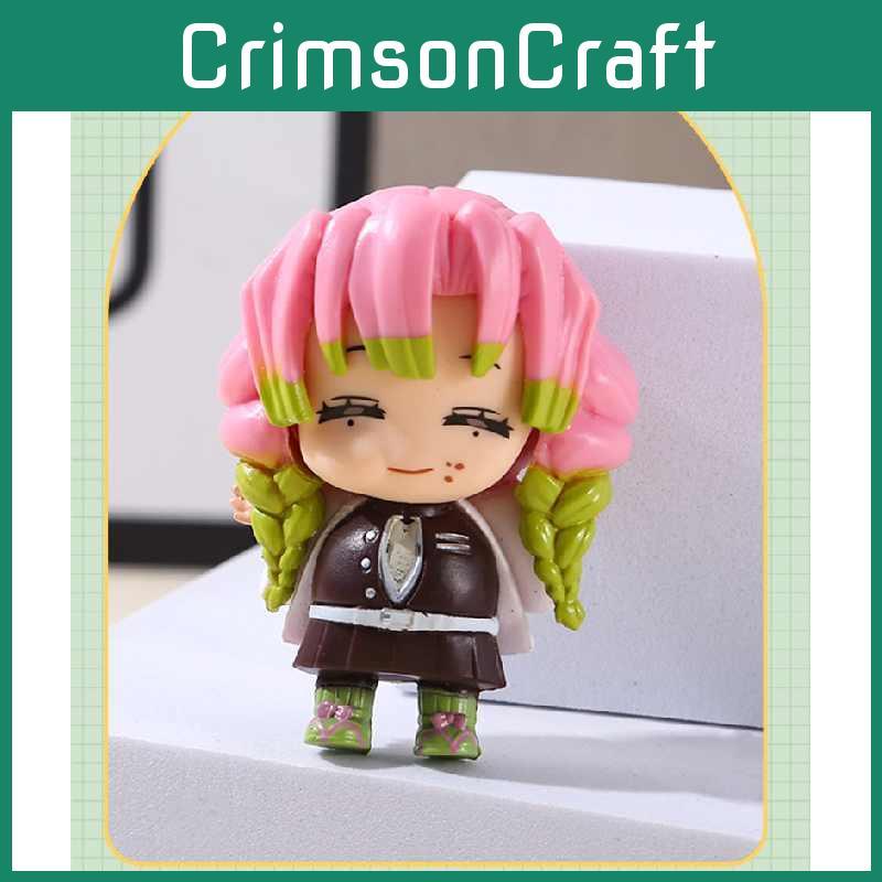 Demon Slayer Kimetsu No Yaiba Pvc Anime Figures Set Display For Fans And Giftgiving