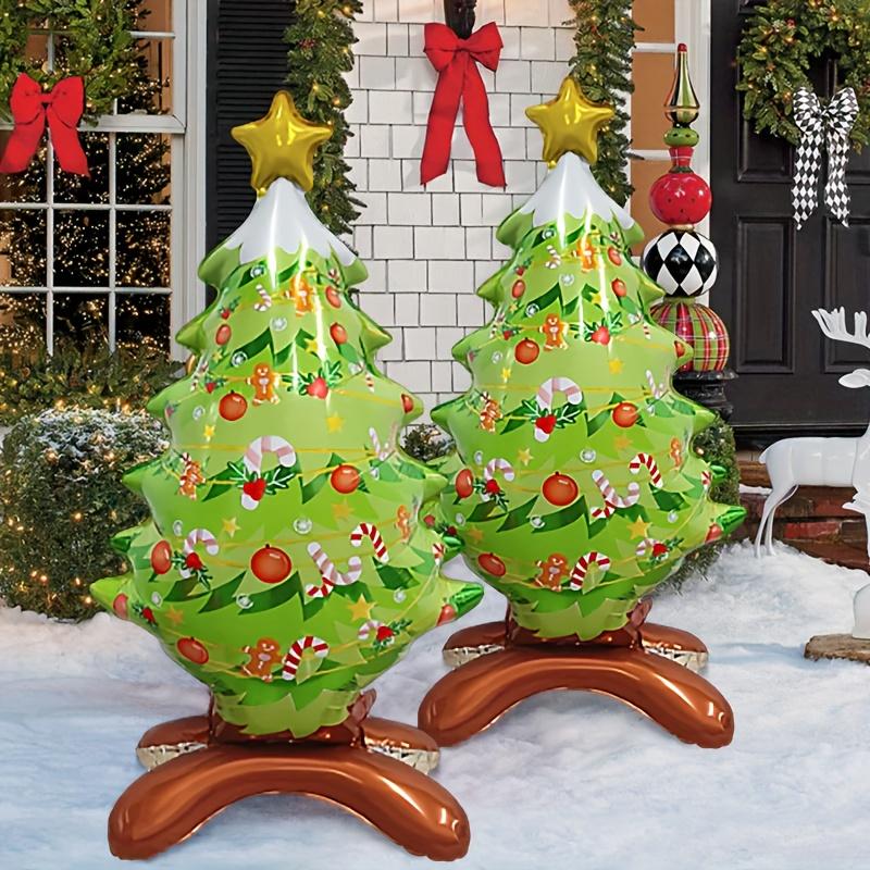 1/2pcs Giant 47 Foot Standing Christmas Tree Balloon, Suitable for Indoor/outdoor Decoration, Perfect for Parties and Gatherings
