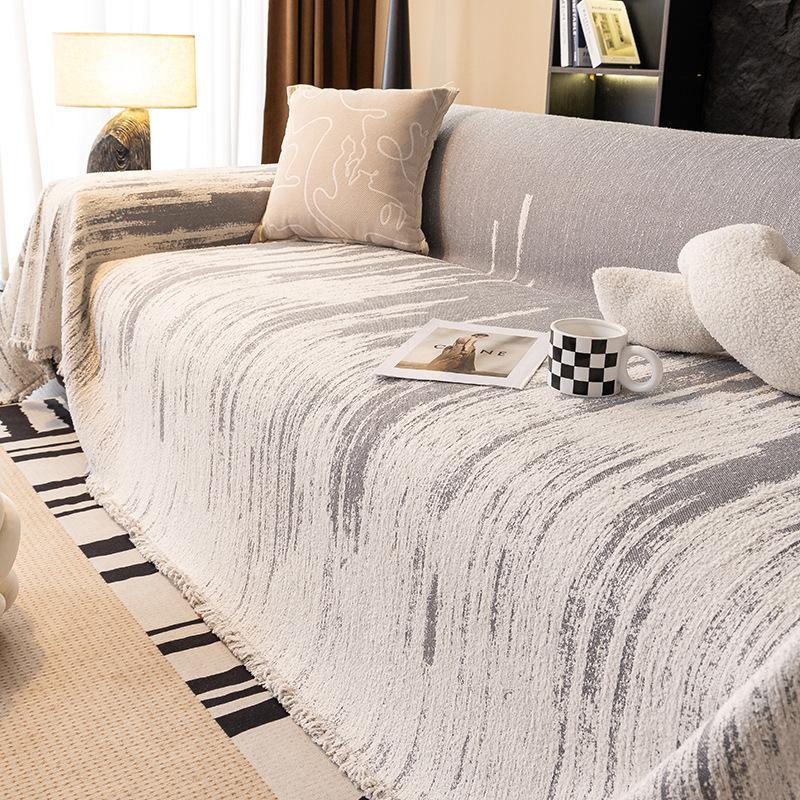 

Современный простой и высококлассный универсальный чехол для дивана на все четыре сезона, шенилл, защита от царапин кошек, диванное полотенце, чехол для дивана, диванное одеяло 180*230cm