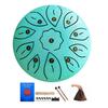 6-inch 11-tone Ethereal Steel Tongue Drum - Beginner to Professional Instrument for Kids & Adults