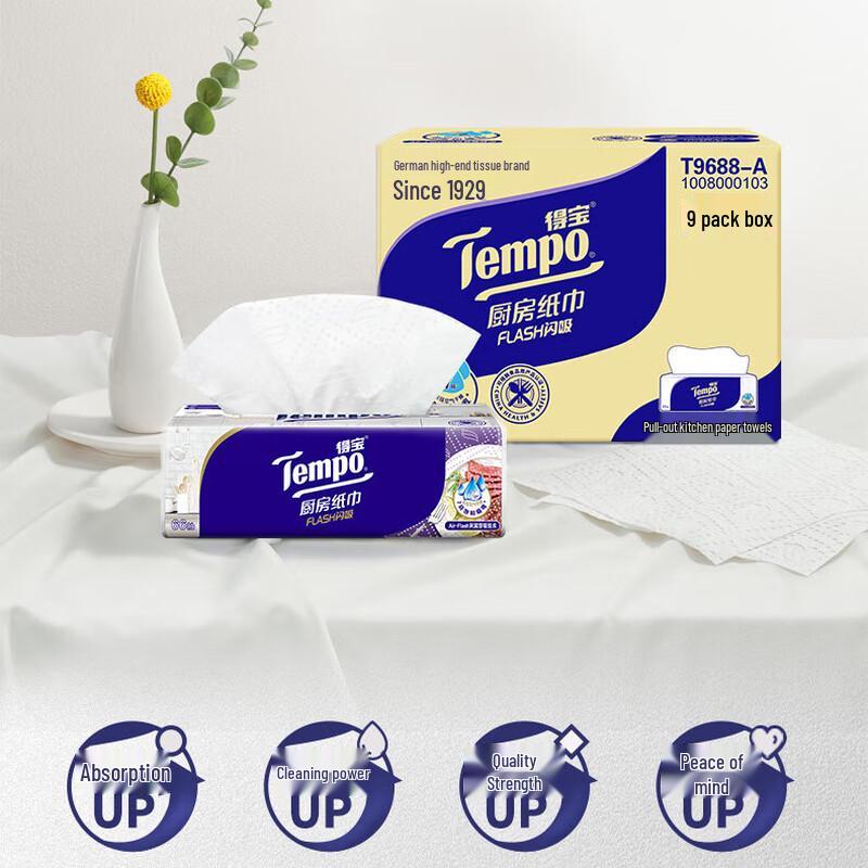 Tempo Kitchen Paper Towels