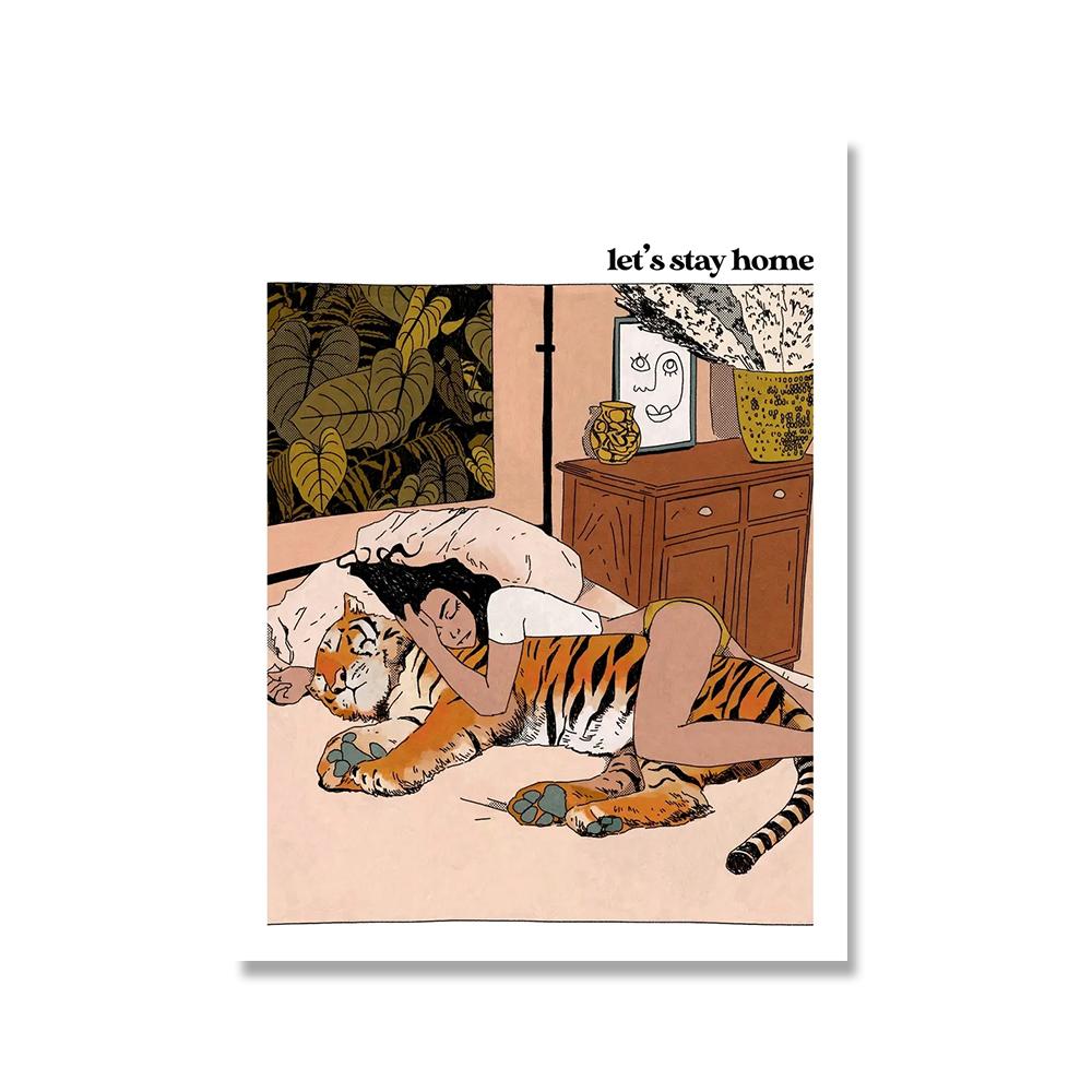 

Мультфильм аниме разноцветные абстрактные настенные художественные картины на холсте закат картина постеры с мороженым и принт декор для детской комнаты 21x30cm No Framed