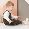 Baby Overalls Long Pants Corduroy Romper Boys Girls Plain Cute Autumn Winter [Volunboy] All-in-One (Green (Pocket), 73)