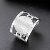 Dawapara Virgin Mary Ring Adjustable Holy Mother Mary Christian Gifts Blessing Protection Religious Ring Stainless Steel Jewelry