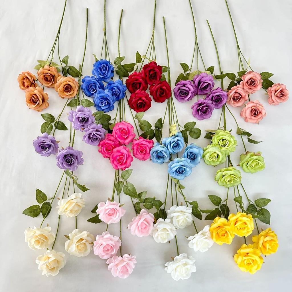 Flower Artificial Rose Wedding Hotel Restaurant Decoration Ornament Desktop