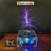 MTC Dual-mode Music Tesla Coil, Artificial Lightning, Touchable, with Bluetooth Decoding Function and Colored Lights
