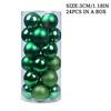 3CM Christmas Ball Christmas Tree Decoration Ornaments for New Year Halloween for Home Decor Navidad Pendant Ball Accessories
