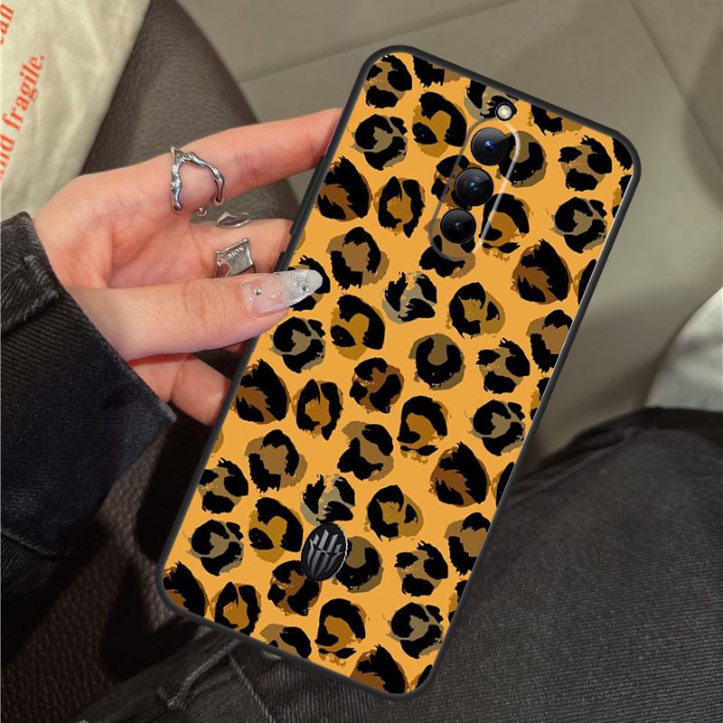 Luxury Leopard Case For ZTE Nubia RedMagic 11 10 Pro Plus 9 8 9S 8S 10S Pro 5G 5S 6S 7S 6 7 Pro 11 Air Cover