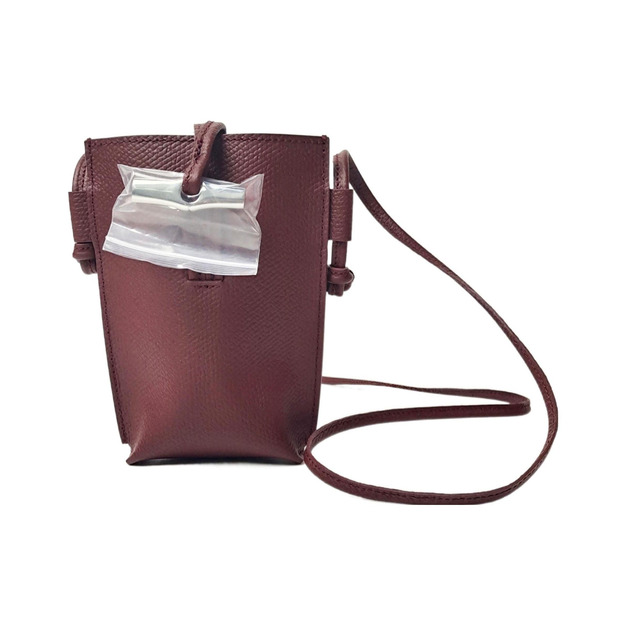 Longchamp Le Roseau Solid Color Bamboo Logo Lock Crossbody Shoulder Bag Women bags Deep-Purple 34180HPN261 Basic Set BagDust Bag 26170₽