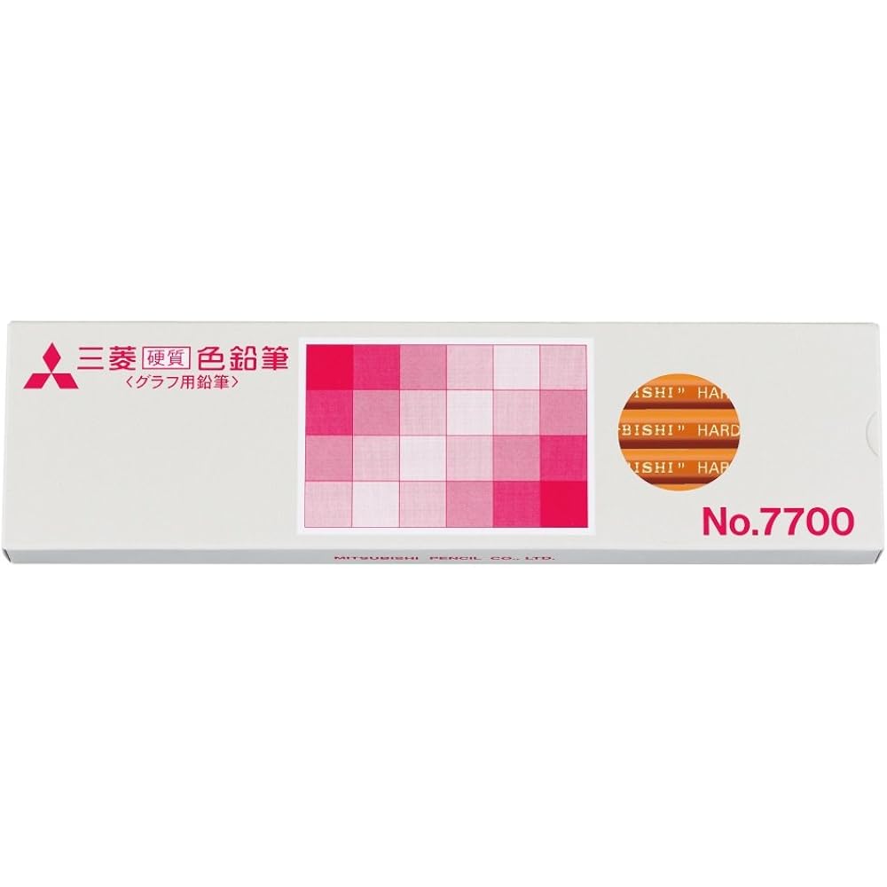 Mitsubishi Pencil Colored Pencils Hard Colored Pencils Orange K77004