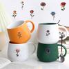 50PCS Vintage Dried Rose Stickers Aesthetic PET Transparent Flower Botanical Sticker Waterproof Decorative Decals for Scrapbook