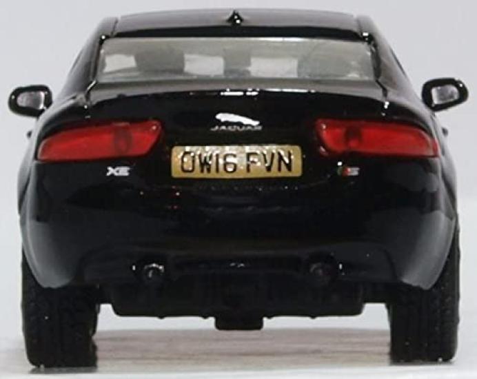 OXFORD Jaguar Diecast Car Scale Jaguar XE 1/76 (Black)