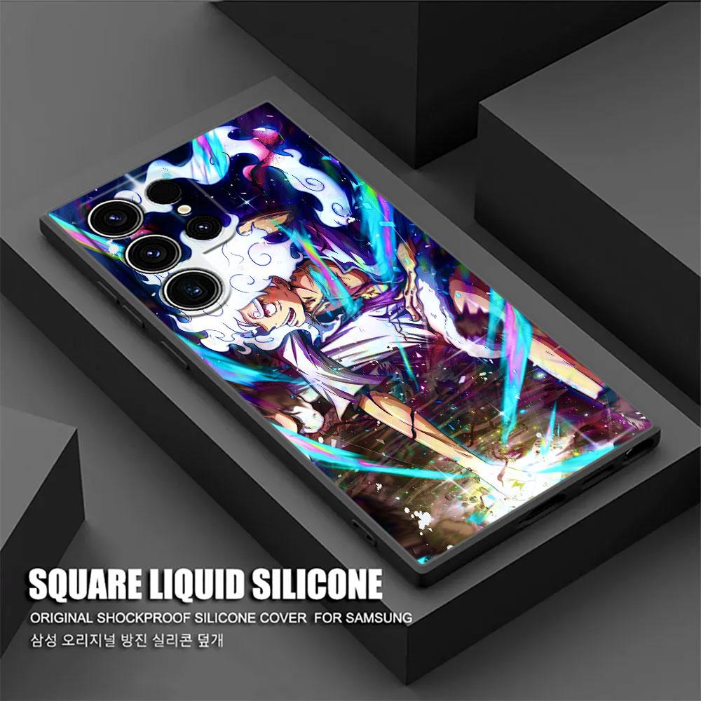 One Piece Luffy Adventure King Phone Case For Samsung Galaxy S25 S24 S23 S20 S21 FE S26 S22 Ultra S26 Plus S25FE Silicone Cover