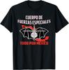 GAFES Mxico Fuerzas Especiales Military Unisex TShirt Short Sleeve Casual  Cotton Shirt