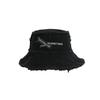 Cotton rough edge bucket hat spring summer autumn women's casual hat trendy brand women's spring versatile basin hat