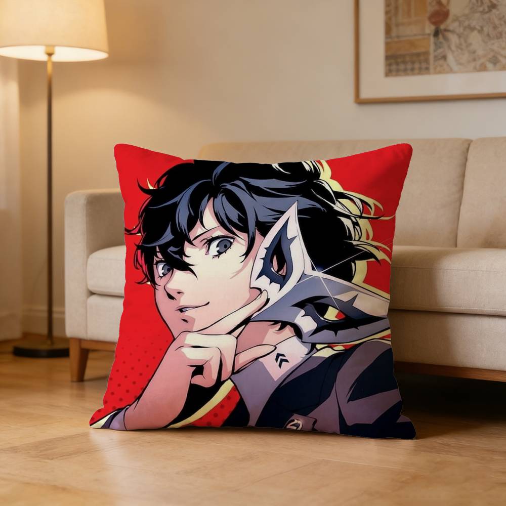 THE DAY BBREAKERS P Ryuji Anne Yusuke Makoto Pillow Case for Sofa Living Room Home office Decor Protective Cover