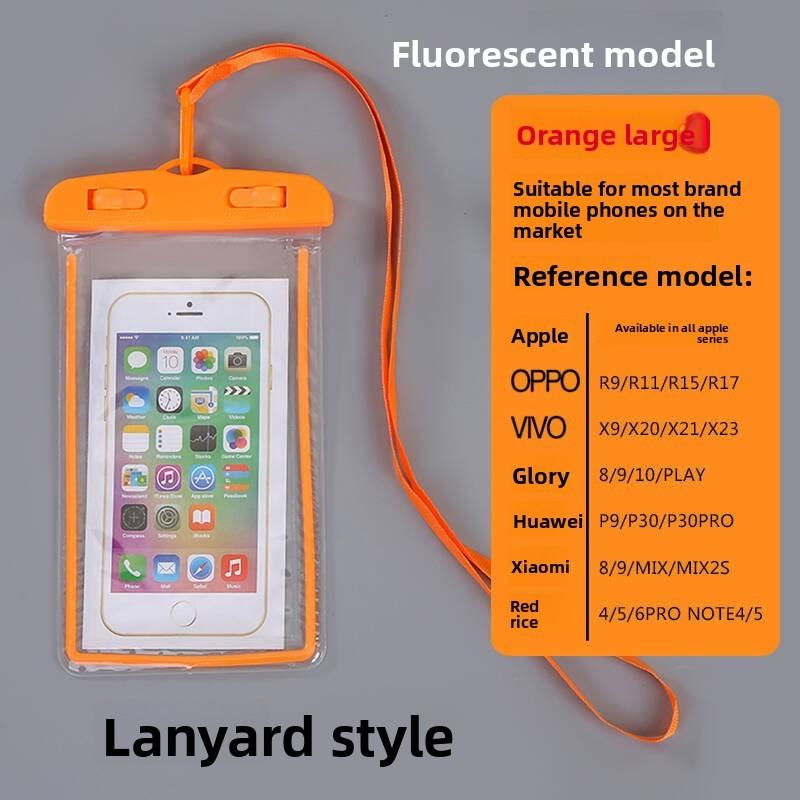 Waterproof Phone Luminous Case Mobile Bag For Iphone Huawei Xiaomi Samsung Redmi