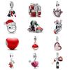 Copper Plated Valentine'S Day Gift For Lovers Pendant Charms It Original Bracelet For Women Diy Fashion Jewelry Making