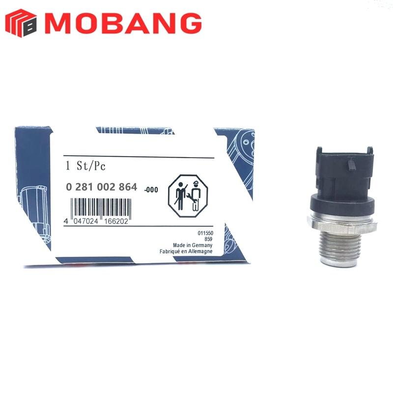 0281002864 High Pressure Sensor Replaces for Fuel Common Rail Sensor 0 281 002 864 0281002864    1PCS