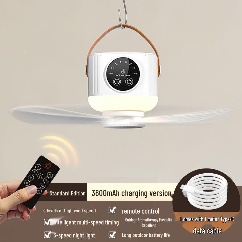 

Portable USB Rechargeable Fan for Dorms & Outdoor Use Basic Wired: 1m Cable, Non-Rechargeable