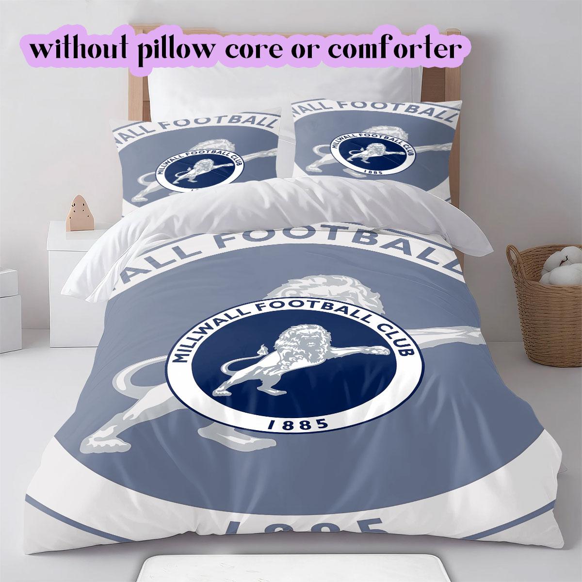 

Millwall Pattern Bedding,Quilt Set Quilt Cover Pillowcase Home Birthday Gift (1*duvet cover+2*pillowcase,without core) 135x200cm