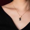[Palnart Poc] Palnart Poc: Maneki Biyori Necklace (Black)