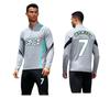 Long Sleeve Basketball Training Jersey Set With Half Zip Men Women Youth Winter Sportswear