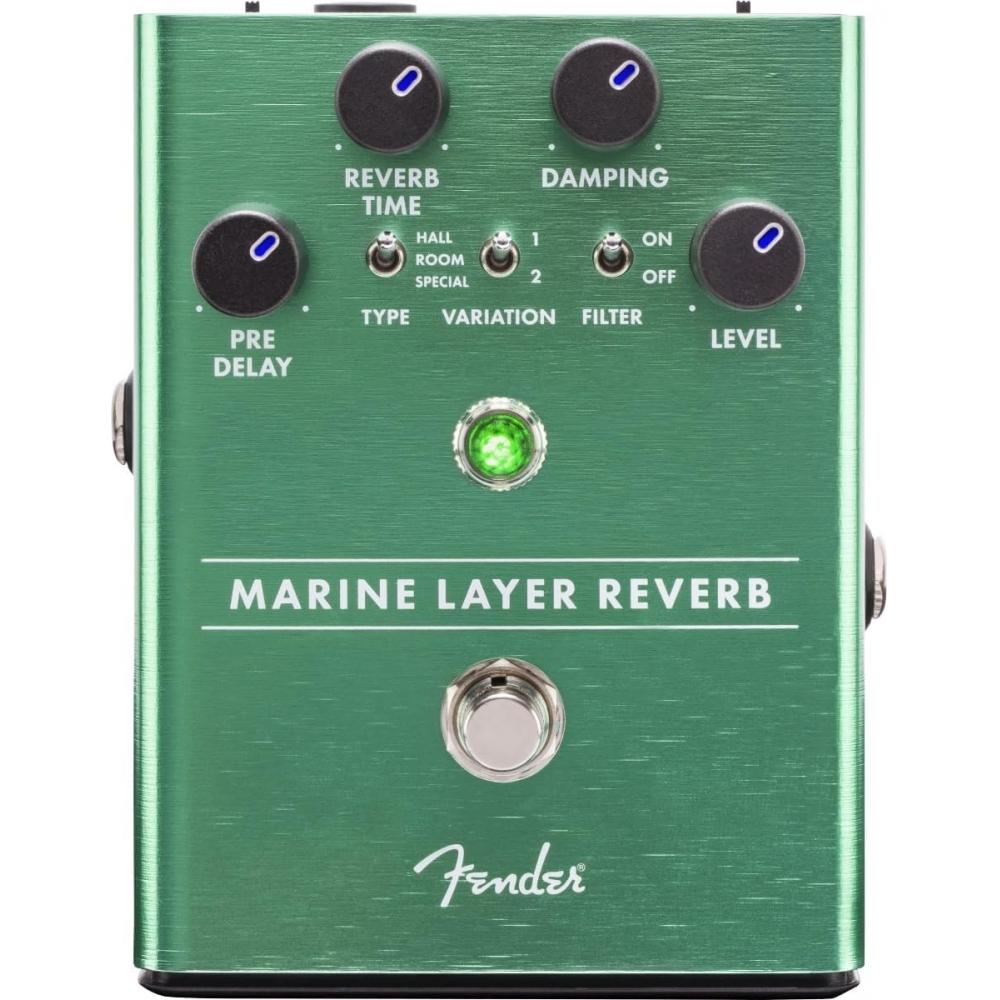 Fender Эффектор Marine Layer Reverb Педаль Батарейки Не Входят В Комплект Marine Layer Reverb Система Пространства