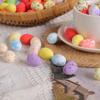 50pcs  2x2.5cm Easter mini Easter egg decoration small spotted Easter egg toy egg