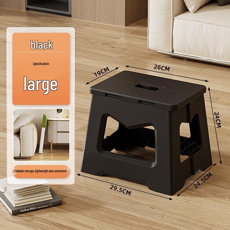 Compact Children's Folding Stool for Shoes & Outdoor Use