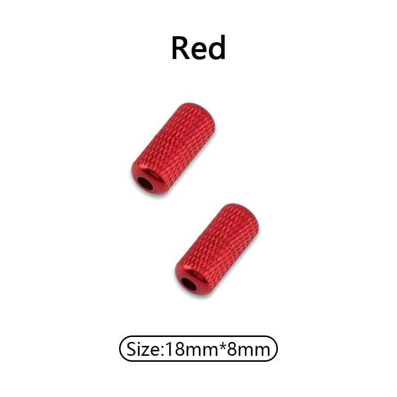 1 Pair Aluminum Capsules Lock Shoelaces Sneakers Buckle Metal No Tie Shoe Laces Colorful Lock Buckle Kits Shoelace Accessories