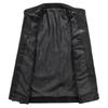 Motorcycle Jacket Men's Slim Short Coat Collar Pu Jacket Windproof Leather Coat Blazer Men's Blazer