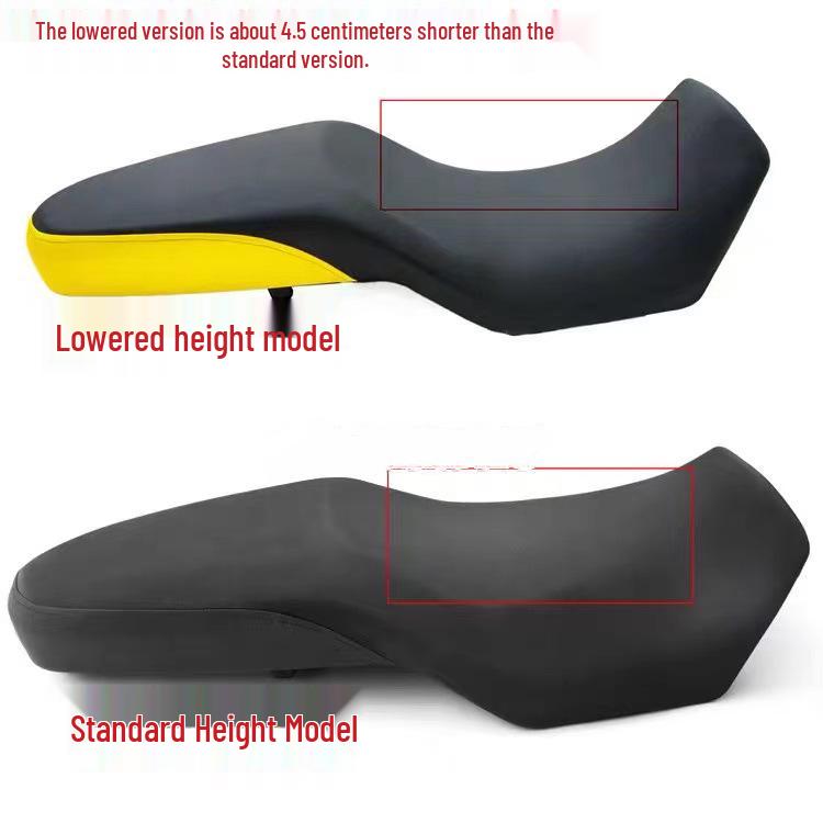 BMW F750GS/850GS/ADV Genuine Leather Lowered Seat Cushion