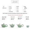 Qianxing Ge Kiln Ceramic Gongfu Tea Set (1 Pot, 6 Cups)