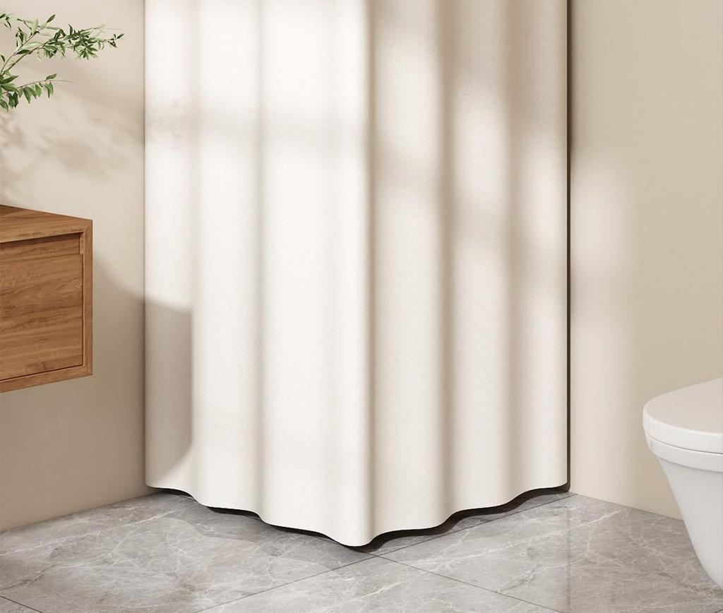 Retractable Shower and Clothes Drying Rod with Suction Cup Attachment