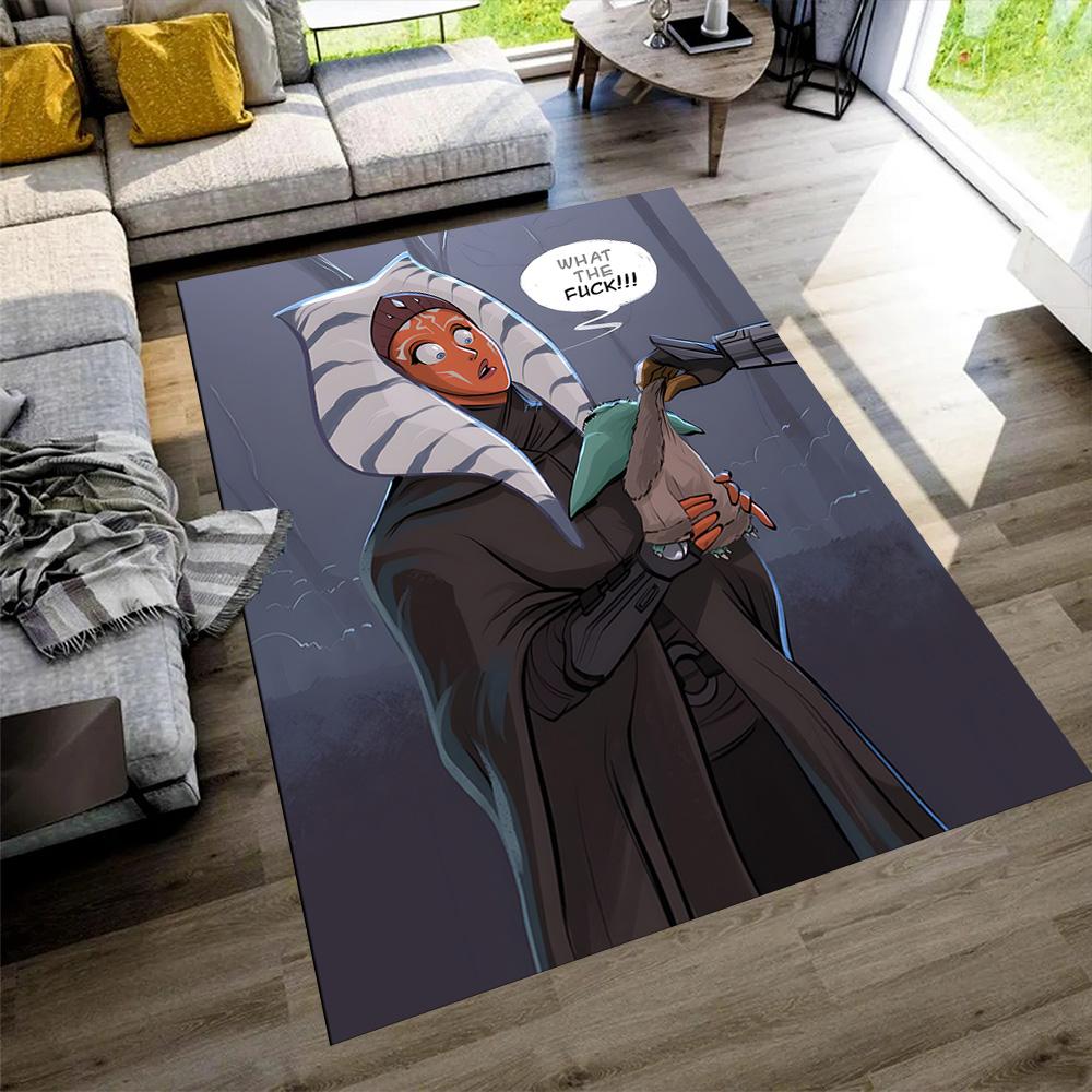 Star Wars Floor Mat Suitable for Foyer Game Room Bedrooms Balcony Anti-slip Rug Office Home Decor Luxury Gift for Birthday, Christmas, Wedding