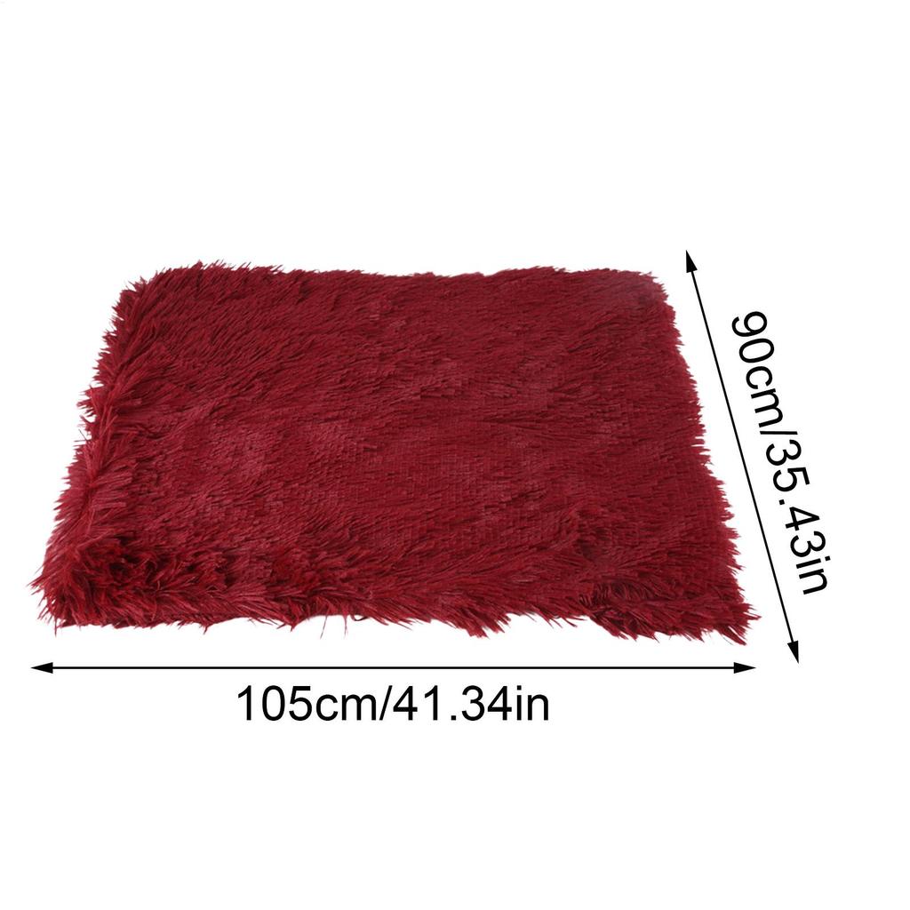 Pet Blanket Winter Sleeping Pad Fleece Comfortable Kitten Winter Nest Mats For Small Medium Puppy Crate Floor Sofa Chair Home