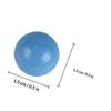 100Pcs Colorful Plastic Balls 5 Colors 15Cm Diameter for Counting Learning Kids Safe Smooth Non-Toxic Small Marbles for Family
