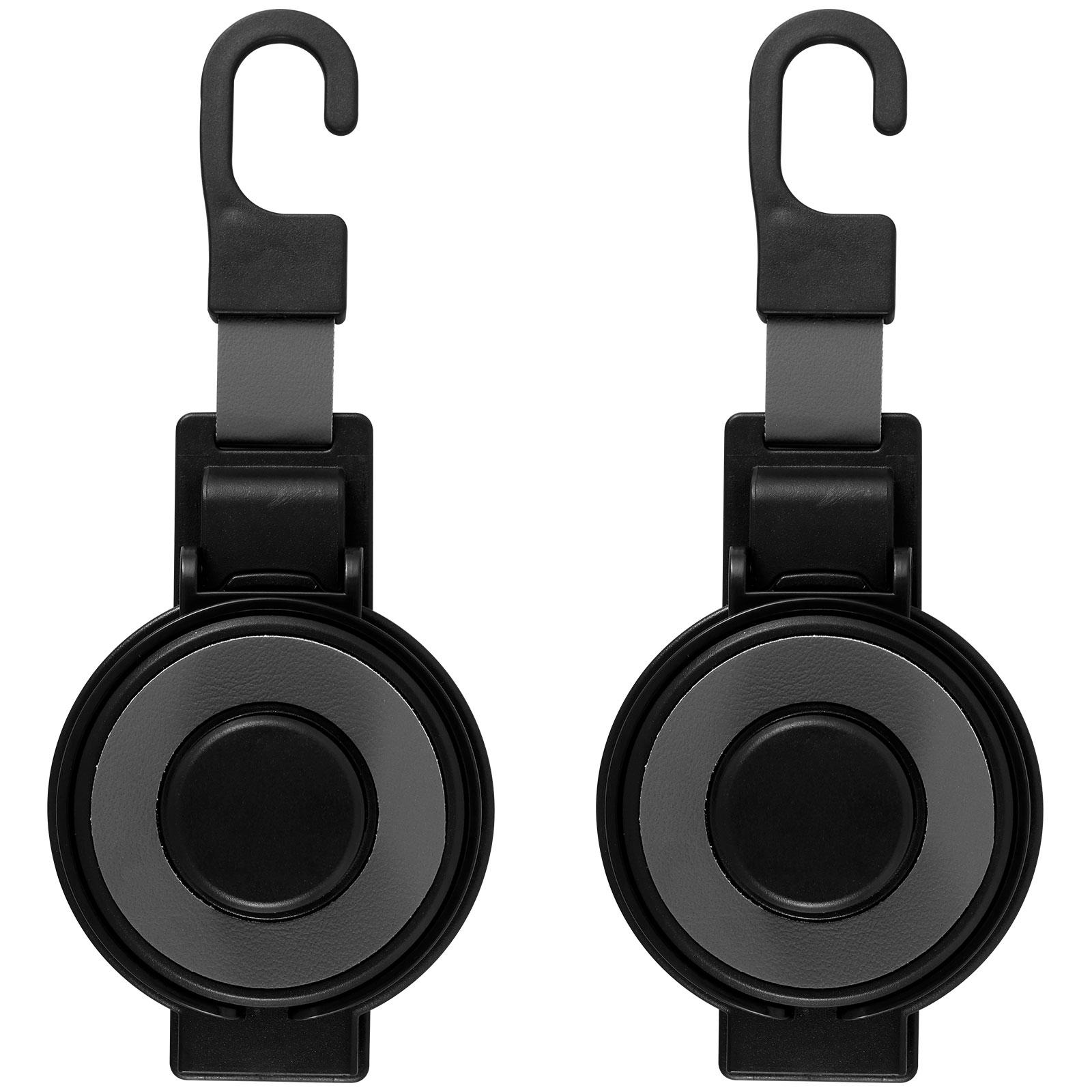 

3 in1 Multifunctional Hook for Car Seat Back Car Hanging Drink Holder with Hook Phone Stand Foldable Seat Back Stable Cup Holder чёрный