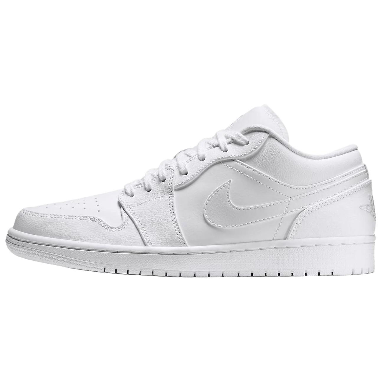 

Air Jordan 1 Retro Low White Metallic Silver 553558-105 43
