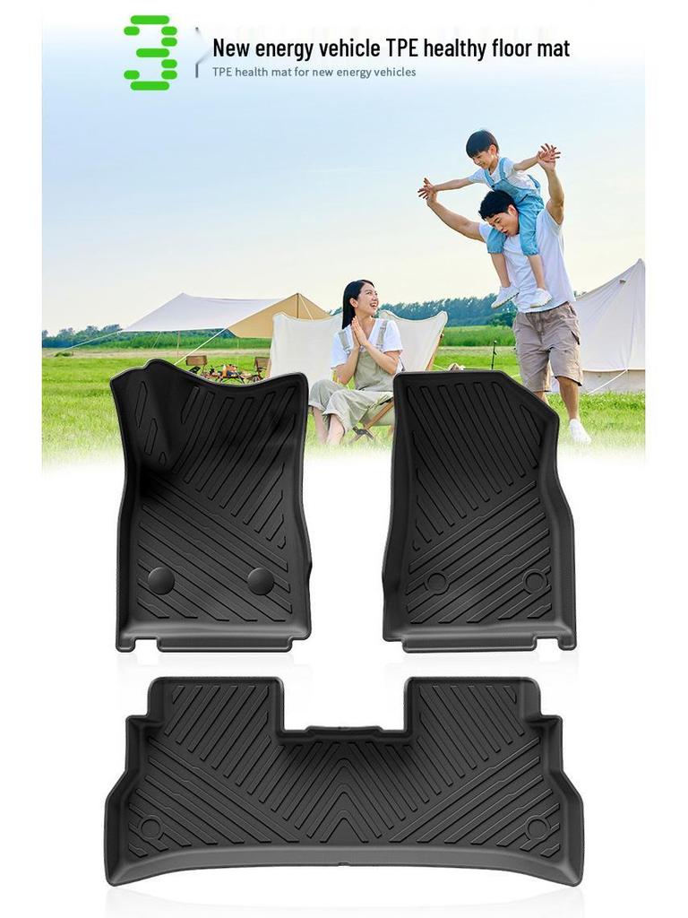 Eco-Friendly TPE Floor & Trunk Mats for 2022-2024 Buick Angke Lang