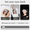 Eye Massager Relieves Fatigue, Eye Mask Charges, Hot Compress Soothes Eyes, Sleep, Electric Eye Protection Device