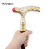 Red Diamond Golden White Flower Ball Fashion Stick Decorative Stick Cospaly Vintage Party Fashionable Walking Cane Crosier 92cm