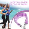 Summer Cooling Neck Wrap Women Cooling Scarf For Neck Towel Outdoor Sports Breathable Equipment For Workout Running Hiking