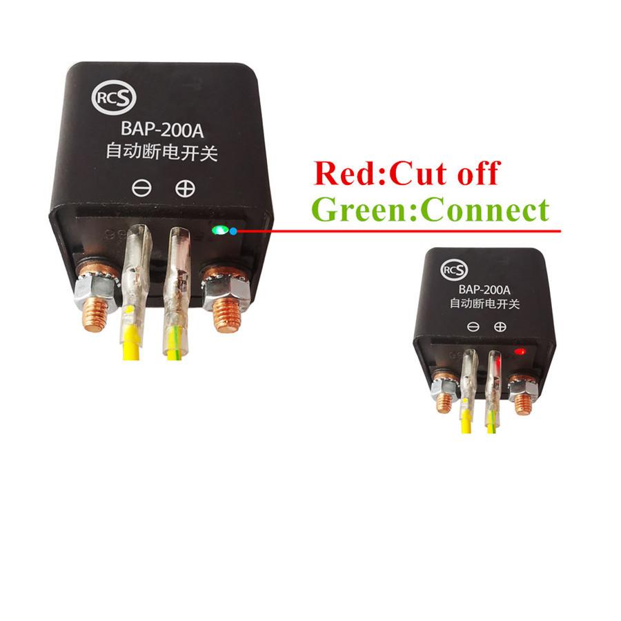 Wireless Remote Control Car Battery Disconnect Cut Off Isolator Master Switches