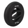 Hand Grip Strengthener Coffee Black 40 To 50KG Anti Slip Grip Trainer Silicone Rings for Stress Relief