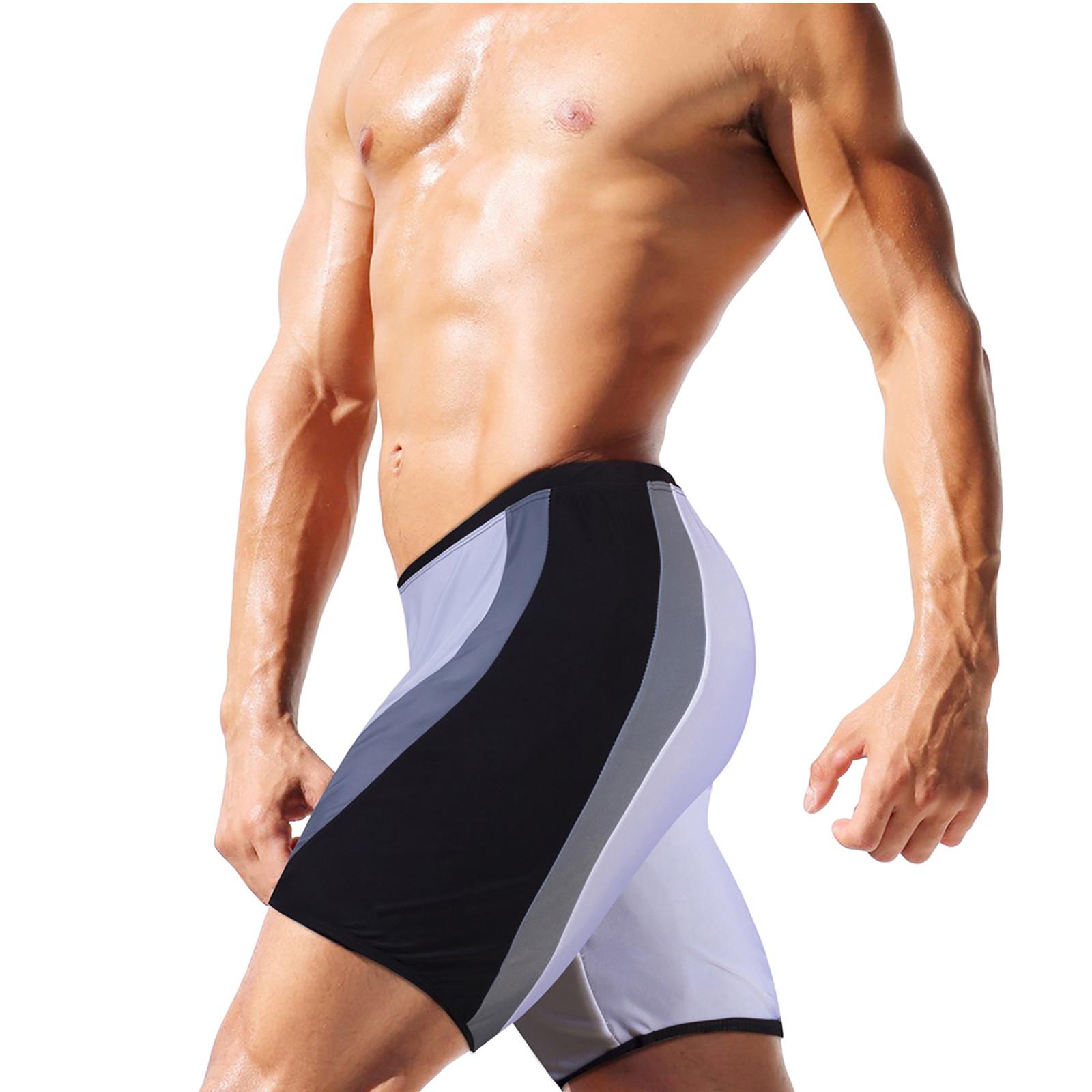 

Мужские купальники Лонг-Бич для серфинга, сращенные плавки-боксеры, шорты для доски M чёрный