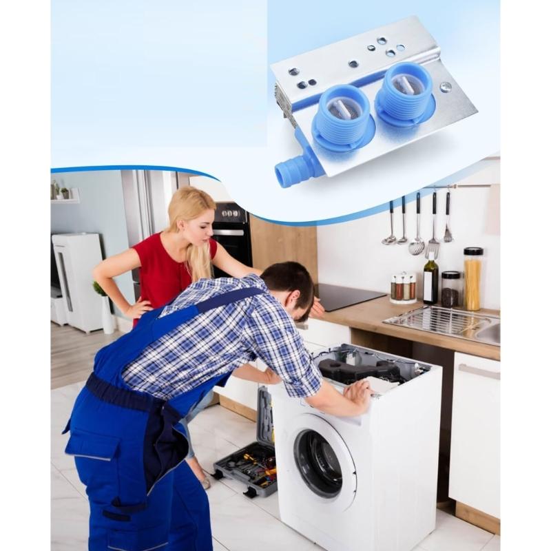 Washing Machine Inlet Valves Replace WH13X10023 Washer Water Inlet Valves Universal Electric Washers Replacement Part