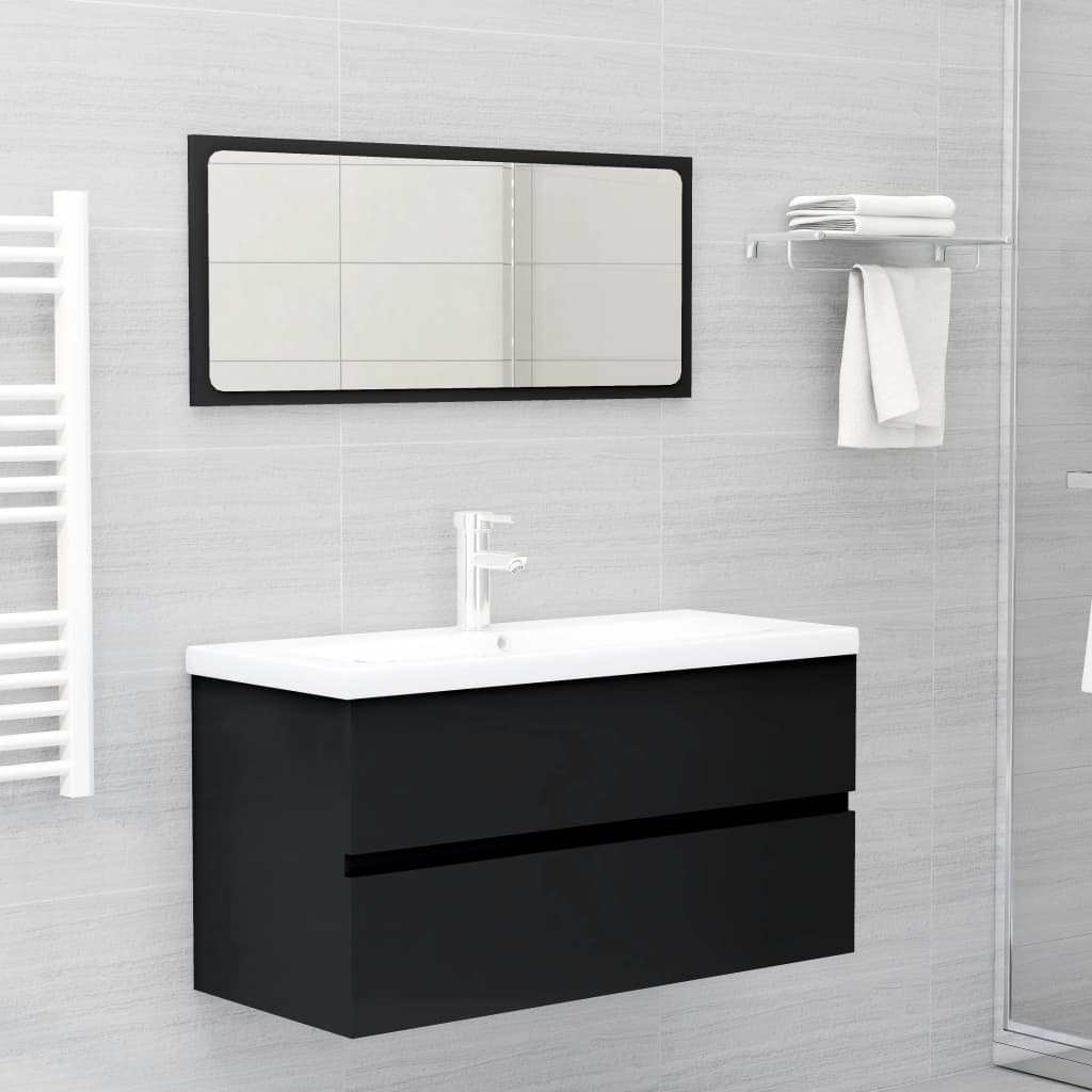 Badezimmermöbel Waschtischunterschrank, 90x38,5x45 Cm